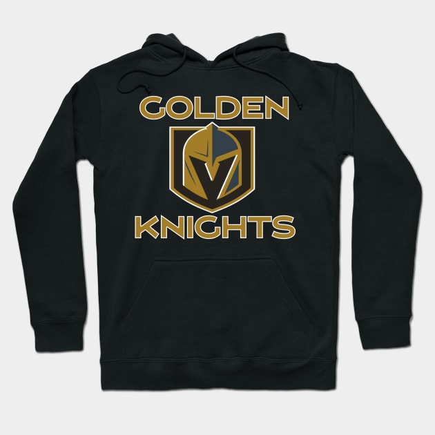 A Golden Vegas Sports Shirt Knight Emblem Tshirt Hoodie by Dezine